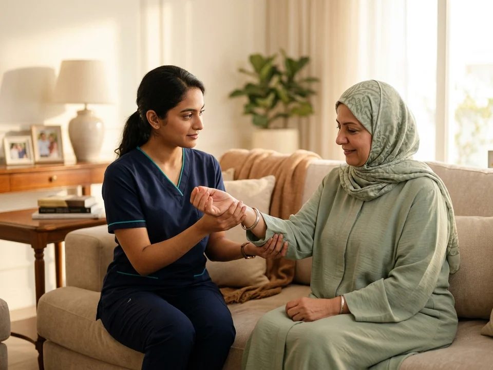 تواصل مباشر لتنسيق زيارات الرعاية المنزلية في الكويت